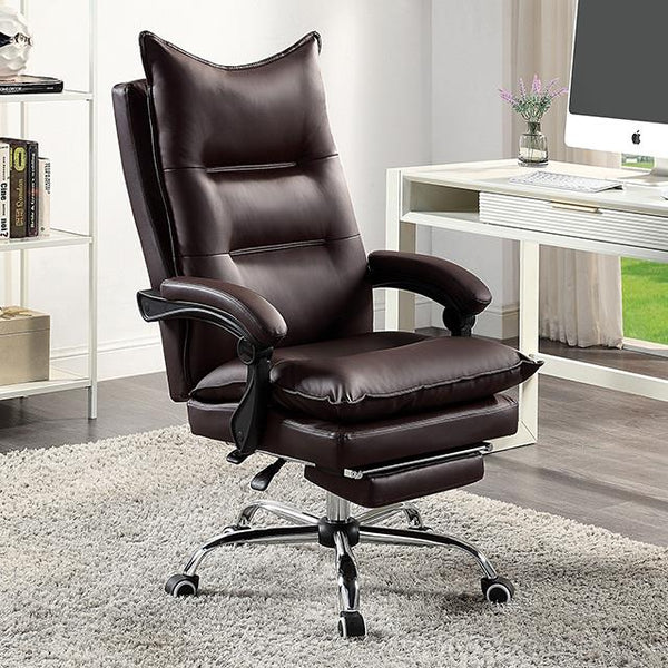 Furniture of America Perce CM-FC668BR Office Chair IMAGE 1