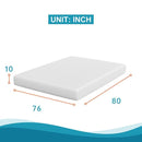 Furniture of America Forsythia DM530-EK 10" King Memory Foam Mattress IMAGE 3