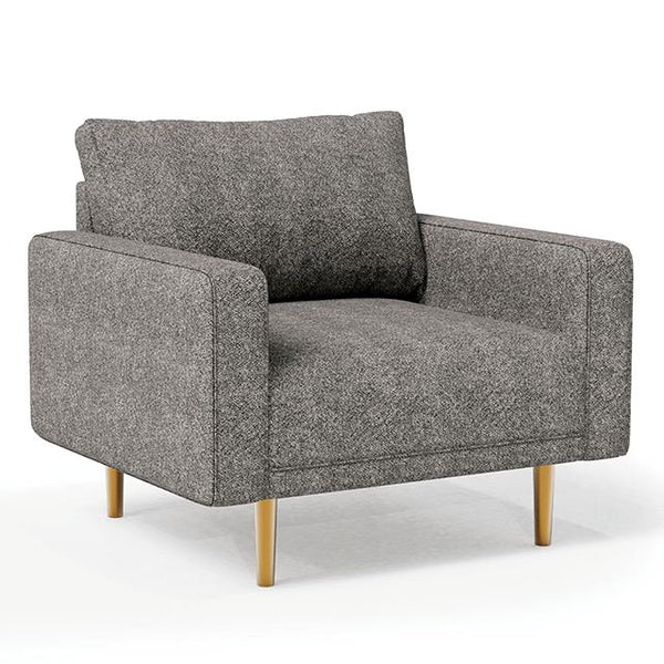 Furniture of America Elverum FM61000GY-CH Chair IMAGE 1