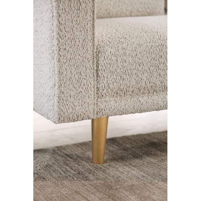 Furniture of America Elverum FM61000WH-LV Loveseat IMAGE 4