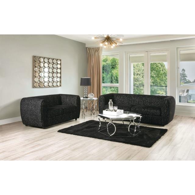 Furniture of America Verdal FM61001BK-LV Loveseat IMAGE 2