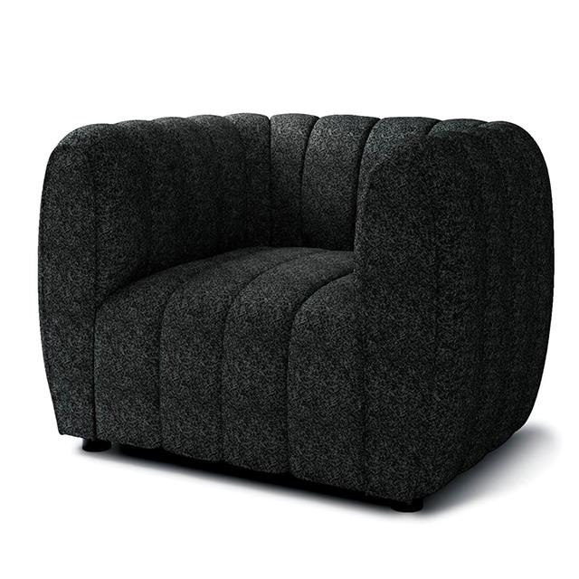 Furniture of America Aversa FM61002BK-CH Chair IMAGE 1