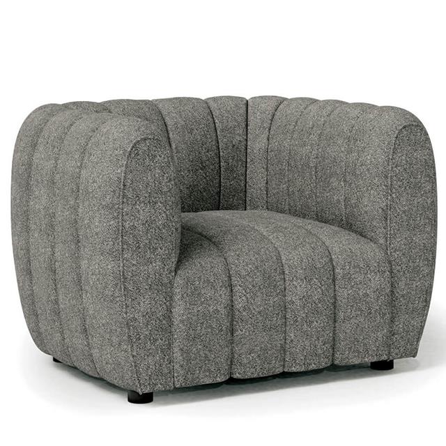 Furniture of America Aversa FM61002GY-CH Chair IMAGE 1