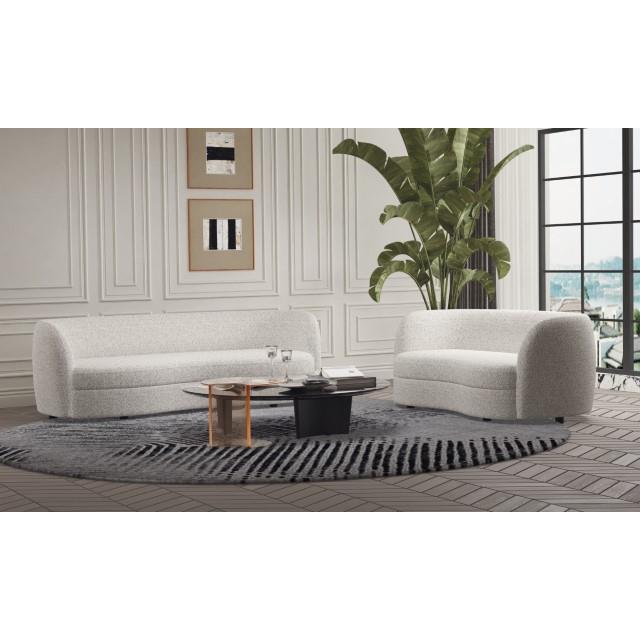 Furniture of America Versoix FM61003WH-LV Loveseat IMAGE 2