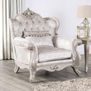 Furniture of America Acapulco FM65001WH-CH Chair IMAGE 1