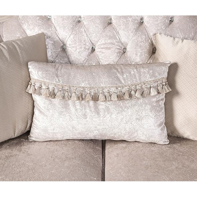 Furniture of America Acapulco FM65001WH-SF Sofa IMAGE 5
