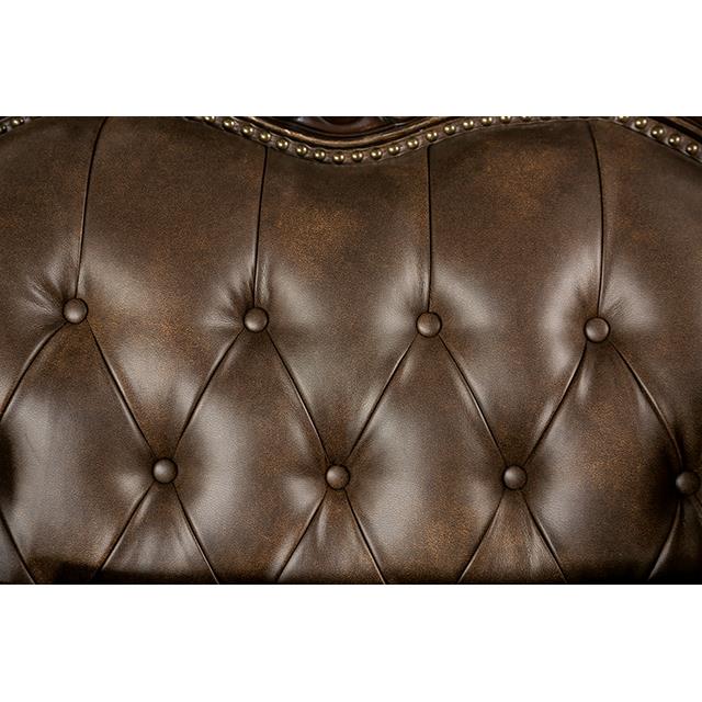 Furniture of America Ensenada FM65003BR-SF Sofa IMAGE 4