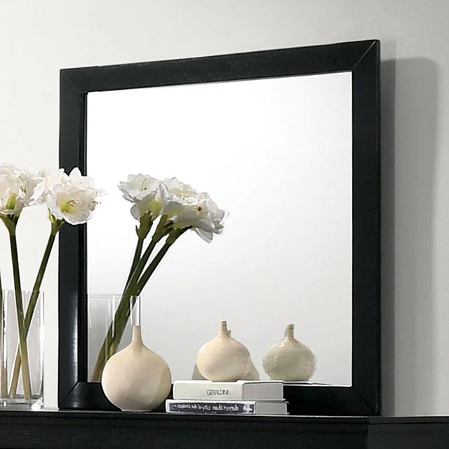 Furniture of America Louis Philippe FM7866BK-M Mirror IMAGE 1