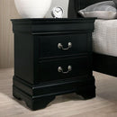 Furniture of America Louis Philippe FM7866BK-N Night Stand IMAGE 1
