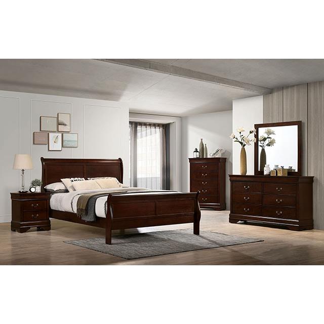 Furniture of America Louis Philippe FM7866CH-M Mirror IMAGE 2