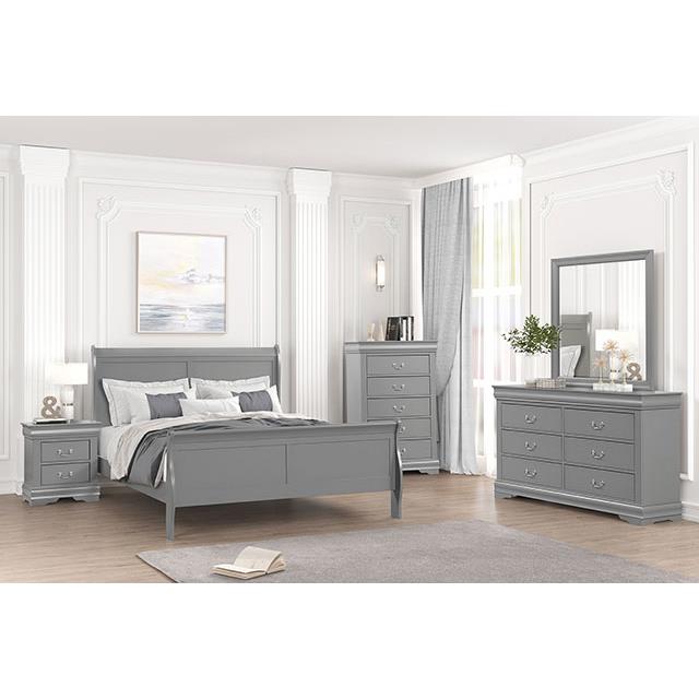 Furniture of America Louis Philippe FM7866GY-C Chest IMAGE 2