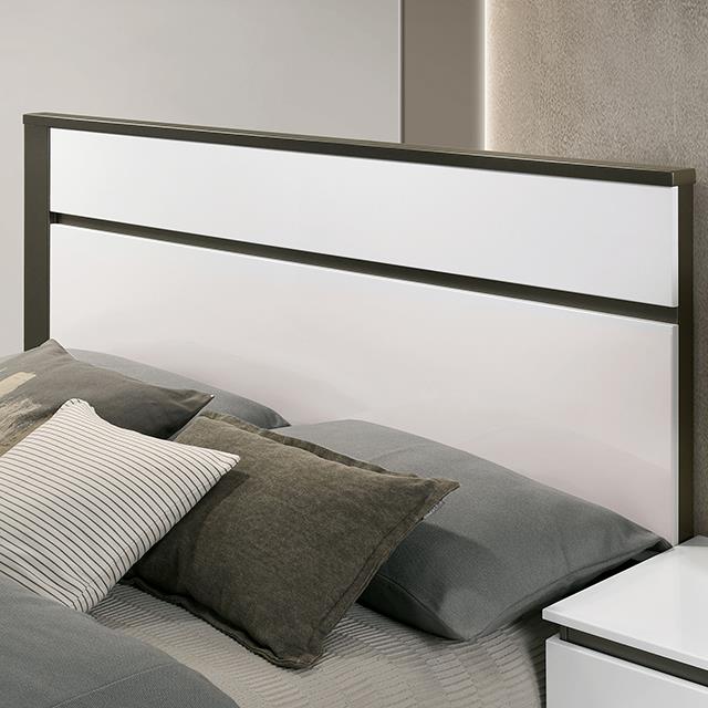  Furniture of America Birsfelden FOA7225WH-Q Queen Bed IMAGE 3