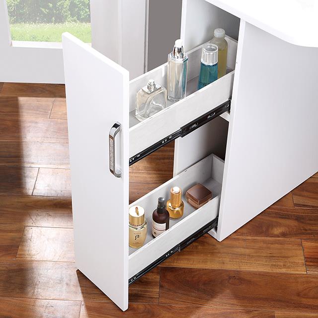 Furniture of America Lorybelle FOA-DK5134WH-PK Vanity IMAGE 4