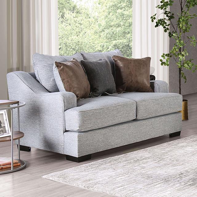 Furniture of America Skyline SM1211-LV Loveseat IMAGE 1