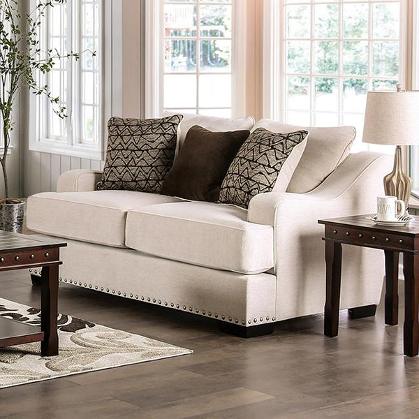 Furniture of America Sonora SM1217-LV Loveseat IMAGE 1