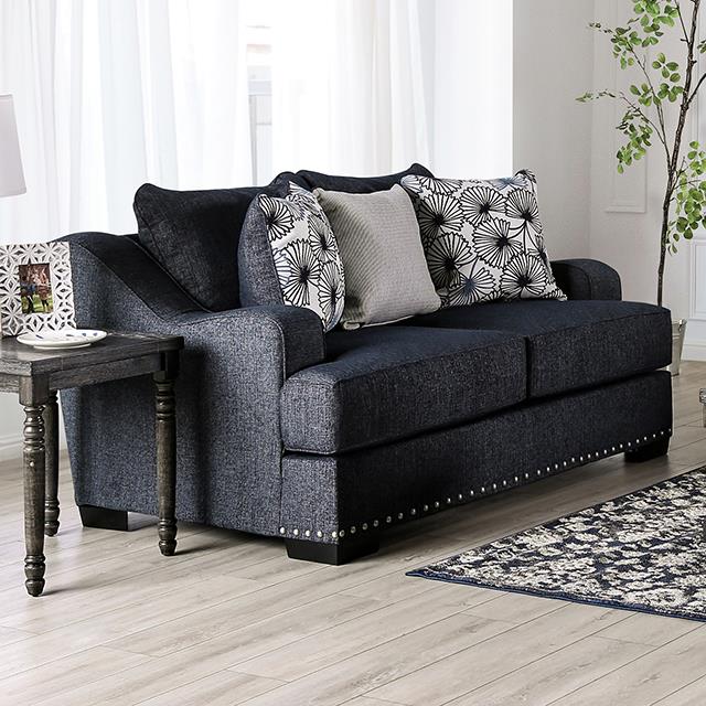 Furniture of America Sonora SM1218-LV Loveseat IMAGE 1