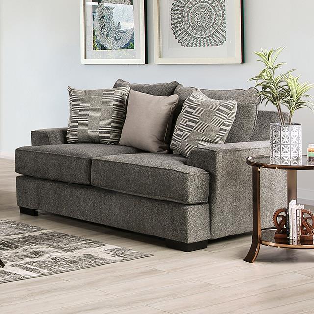 Furniture of America Holborn SM1220-LV Loveseat IMAGE 1