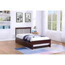 IFDC IF-415-39" Single Bed with Pull-Out Trundle - Espresso IMAGE 2