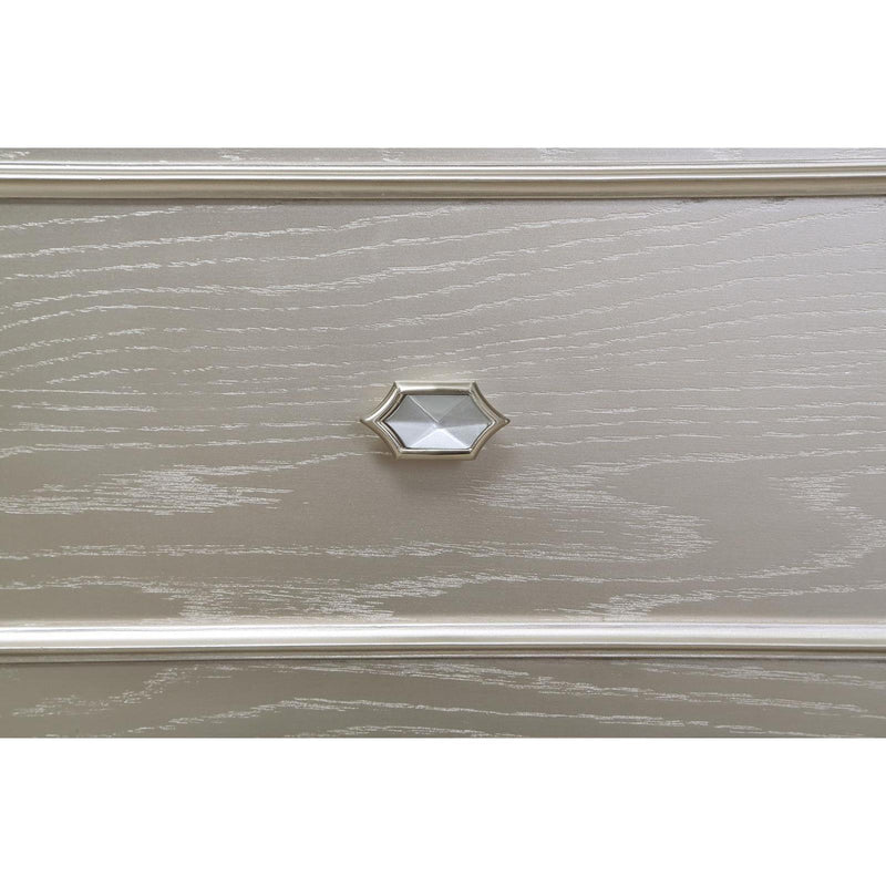 Coaster Furniture Evangeline 223397-SET 4-drawer Vanity Set with Stool - Silver Oak IMAGE 12