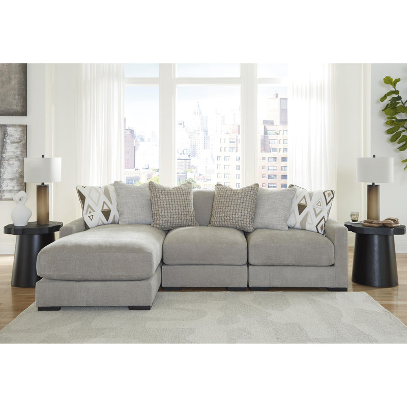 Benchcraft Aslan Court 20305S3 3 pc Sofa Sectional with Chaise IMAGE 2