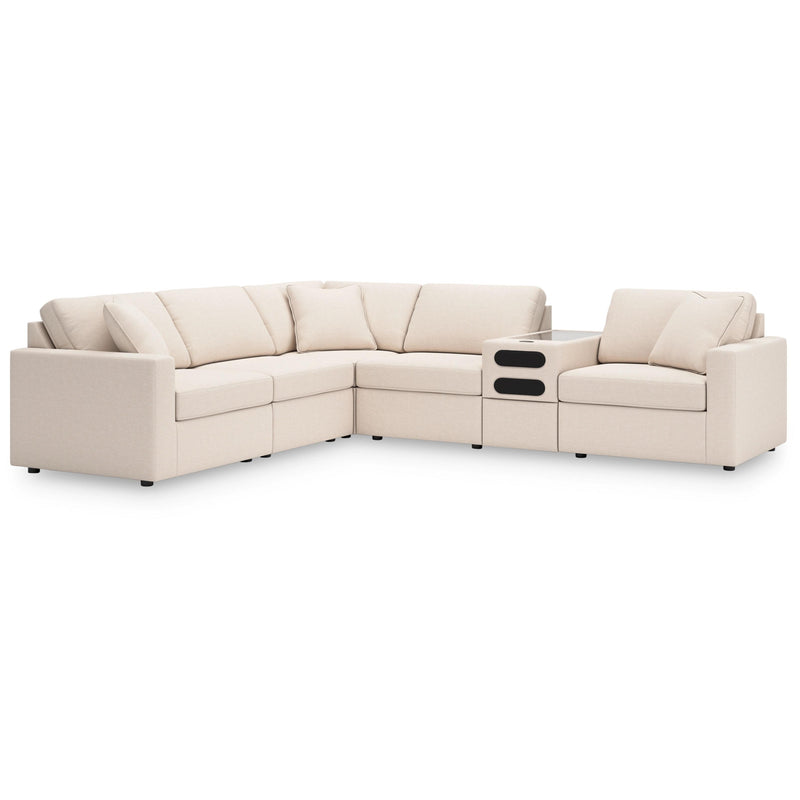 Signature Design by Ashley Modmax 92103S14 6 pc Sectional with Audio System IMAGE 1