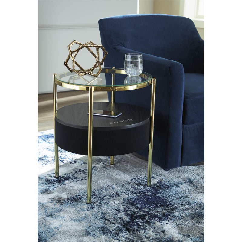Signature Design by Ashley Nedman A4000669 Accent Table with Speaker IMAGE 5