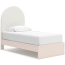 Signature Design by Ashley Wistenpine B1323B12 Twin Upholstered Panel Bed with Storage IMAGE 3