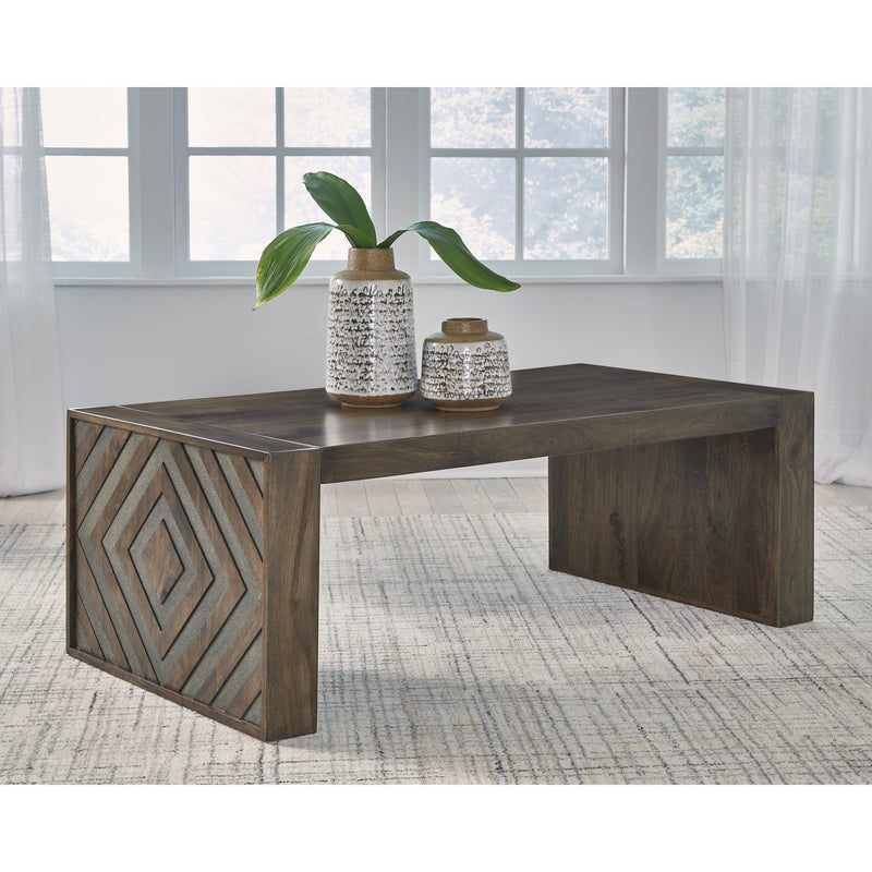 Signature Design by Ashley Dreggan T567-1 Rectangular Cocktail Table IMAGE 4