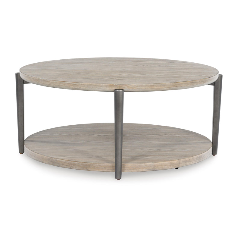 Signature Design by Ashley Dyonton T574-8 Round Cocktail Table IMAGE 2