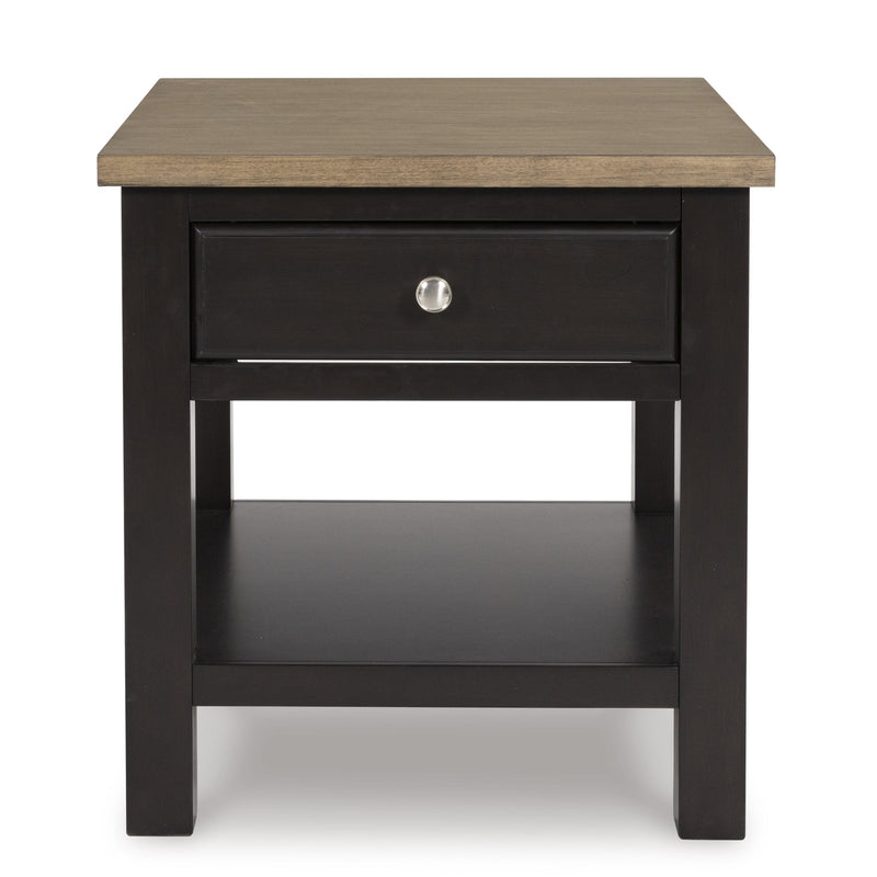 Signature Design by Ashley Drazmine T734-3 Rectangular End Table IMAGE 3