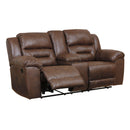  Signature Design by Ashley Stoneland 3990494C Double Reclining Loveseat with Console IMAGE 2