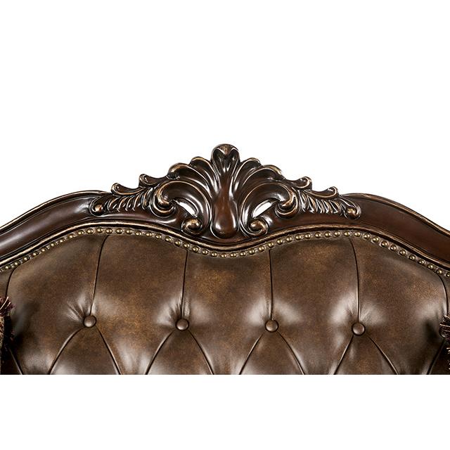 Furniture of America Ensenada FM65003BR-CH Loveseat IMAGE 6