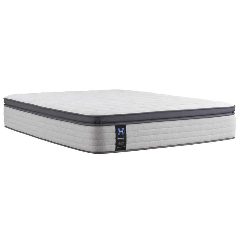 Sealy Garner II Soft Euro Pillow Top Mattress (Split California King) IMAGE 1