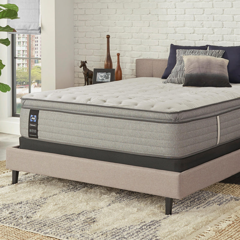 Sealy Lavina II Medium Euro Pillow Top Mattress (California King) IMAGE 2