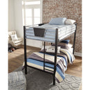 Signature Design by Ashley Dinsmore B106B9 Twin over Twin Bunk Bed and 2 Mattresses IMAGE 5