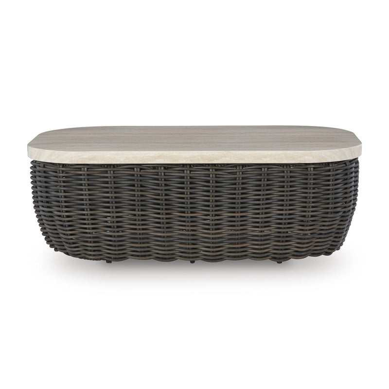  Signature Design by Ashley Kimora P711-701 Rectangular Cocktail Table IMAGE 2