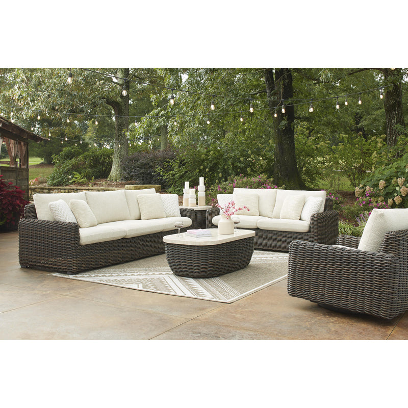  Signature Design by Ashley Kimora P711-821 Swivel Glider Lounge with Cushion IMAGE 8