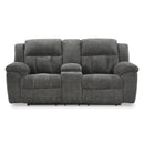Signature Design by Ashley Frohn 3740694C Double Reclining Loveseat with Console IMAGE 3