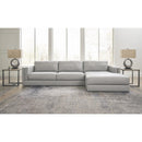 Signature Design by Ashley Amiata 57404S2C 2 pc Sectional with Chaise IMAGE 4