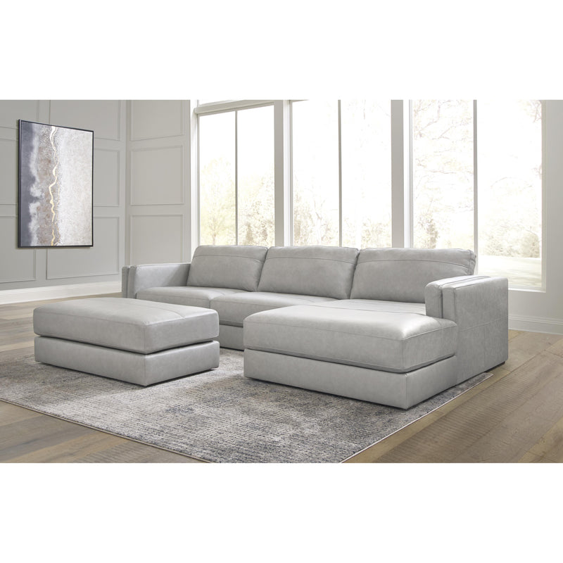 Signature Design by Ashley Amiata 57404S2C 2 pc Sectional with Chaise IMAGE 8