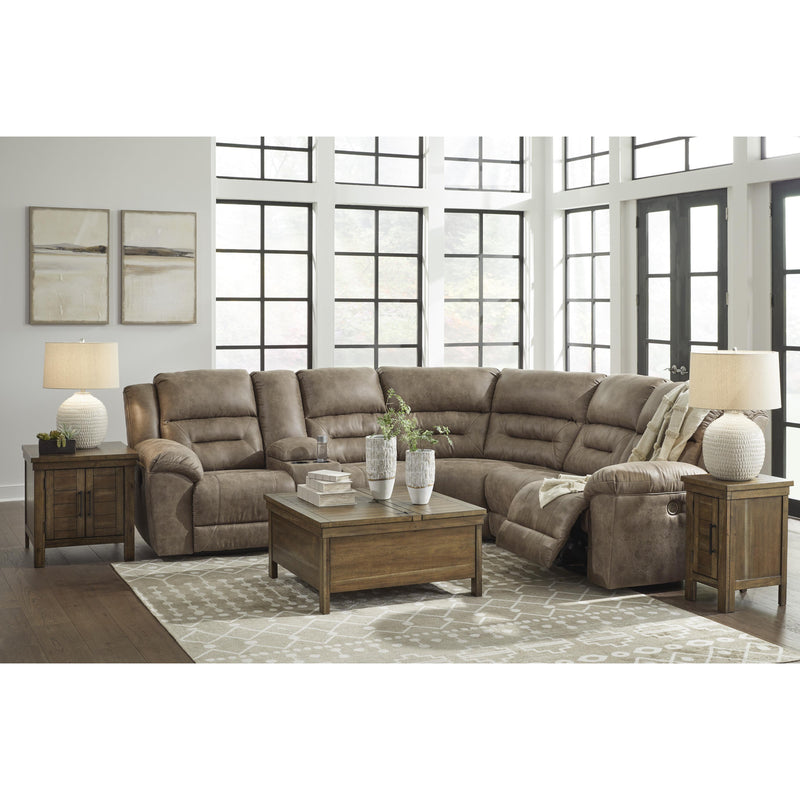 Signature Design by Ashley Ravenel 83106S1C 3 pc Power Reclining Sectional IMAGE 4