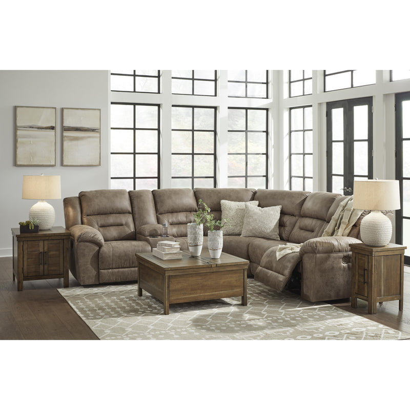 Signature Design by Ashley Ravenel 83106S1C 3 pc Power Reclining Sectional IMAGE 5