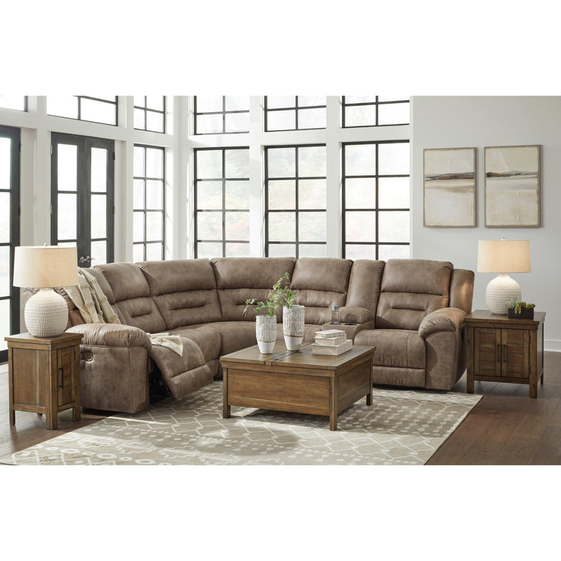 Signature Design by Ashley Ravenel 83106S2C 3 pc Power Reclining Sectional IMAGE 4