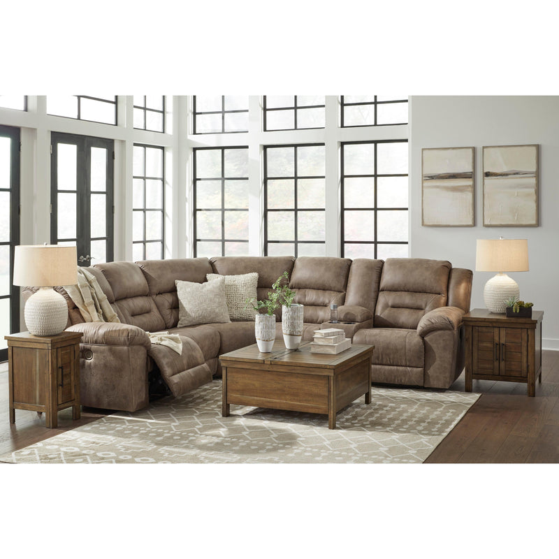 Signature Design by Ashley Ravenel 83106S2C 3 pc Power Reclining Sectional IMAGE 5