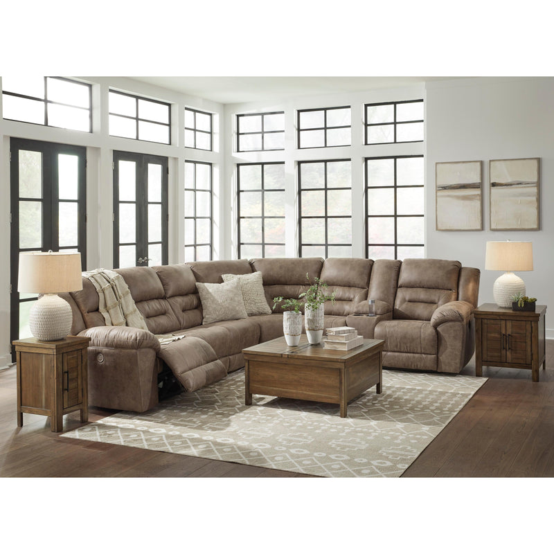 Signature Design by Ashley Ravenel 83106S4C 4 pc Power Reclining Sectional IMAGE 5