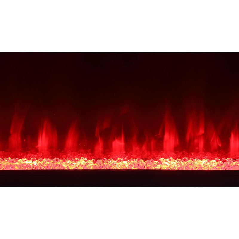 Coaster Furniture Vallerie 710023 71" TV Stand with Visual Flame Box - White IMAGE 10