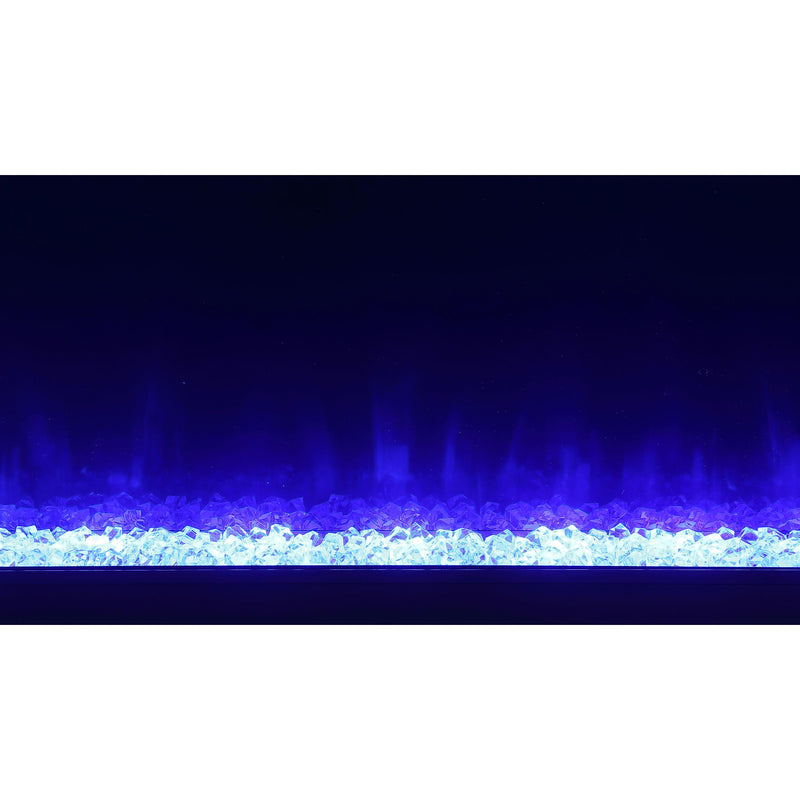 Coaster Furniture Vallerie 710023 71" TV Stand with Visual Flame Box - White IMAGE 11