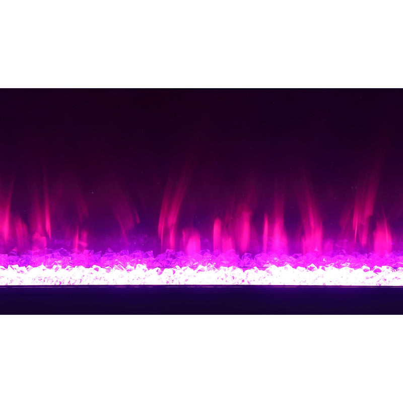 Coaster Furniture Vallerie 710023 71" TV Stand with Visual Flame Box - White IMAGE 12