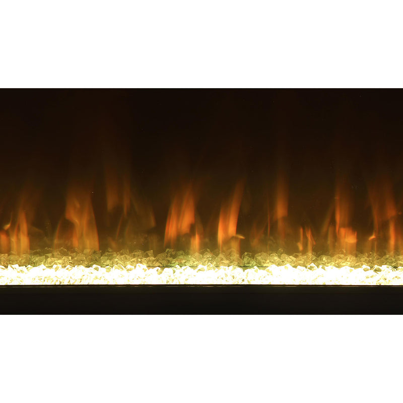 Coaster Furniture Vallerie 710023 71" TV Stand with Visual Flame Box - White IMAGE 13