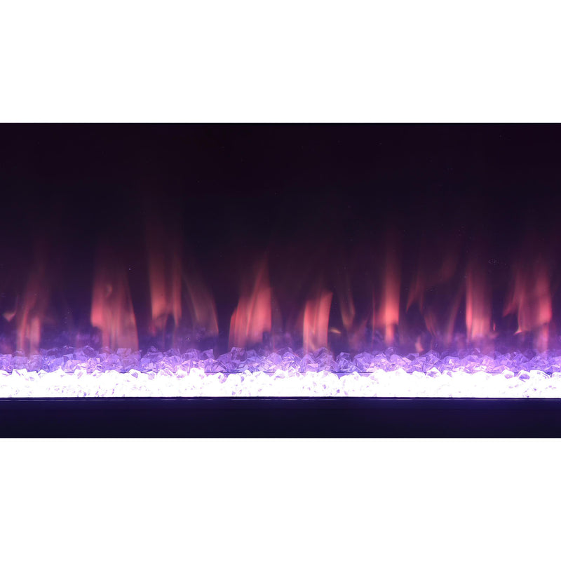 Coaster Furniture Vallerie 710023 71" TV Stand with Visual Flame Box - White IMAGE 15